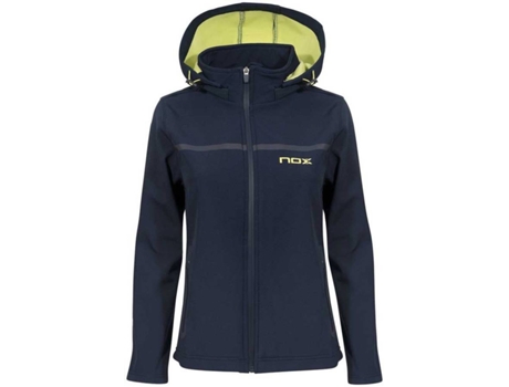 Abrigo para Mujer NOX Pro Softshell Azul para Tenis (XS)