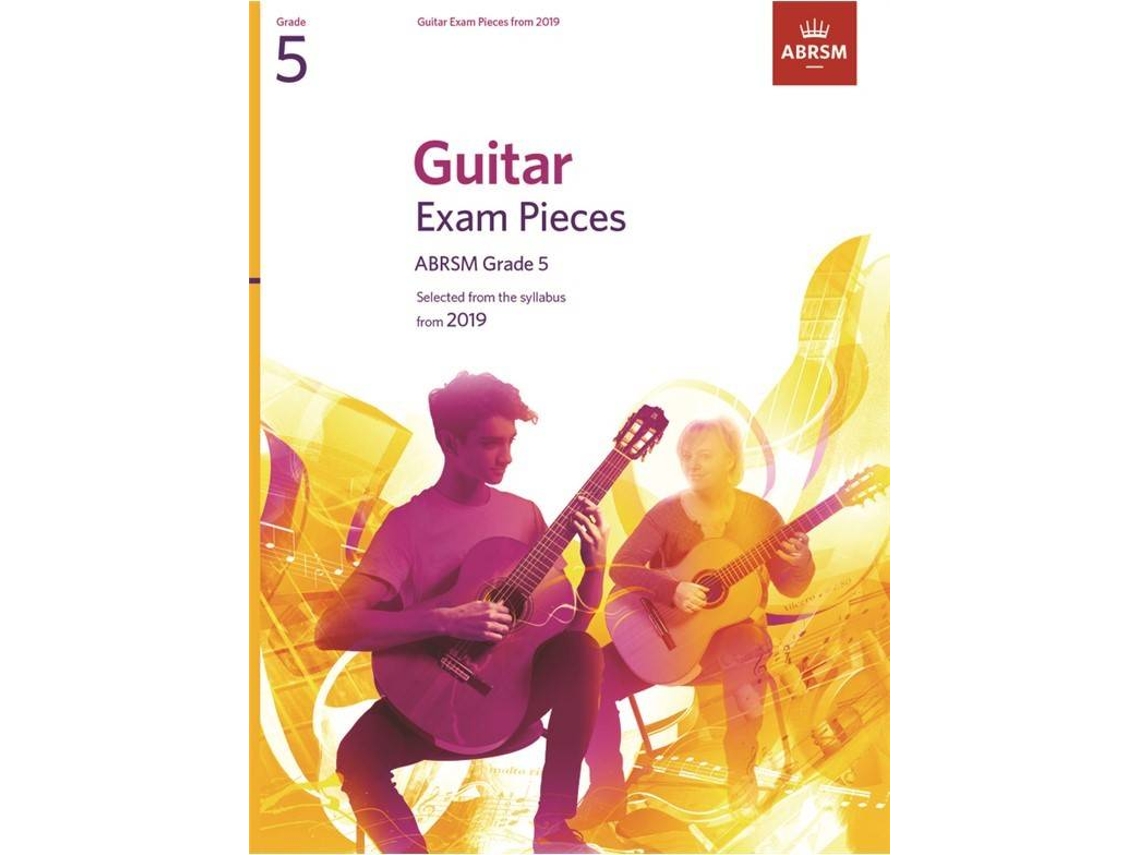 Partitura ABRSM Guitar Exam Pieces - Grade 5 (Para Guitarra Clásica - Idioma: Inglés)