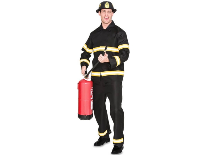 Disfraz de Hombre DISFRAZZES Bombero (Talla: M/L)