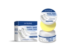 Crema limpiadora para zapatos blancos