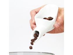 Cuchara medidora universal para café molido en grano, modelo 2025, fabricada en cerámica.