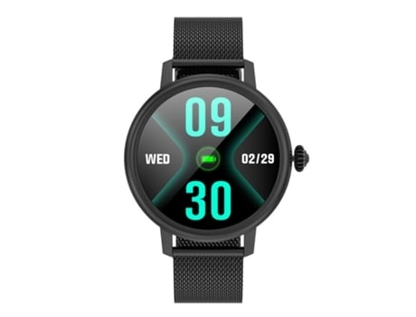 Smartwatches Multifuncionales 1 Pantalla HD de 19 Pulgadas Envío de Mensajes Negro AUJEZON