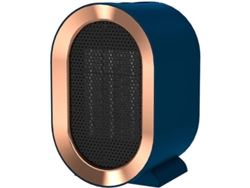 Calefactor Eléctrico Cerámico Portátil De 800/1200 W Y 220 V, Calentamiento Rápido Para El Hogar, La Oficina Y El Baño - Azul