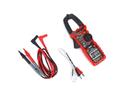 Pinza Amperimétrica Digital Mini Ht206b Ac/dc Para Medir Voltaje, Corriente Y Resistencia - Multímetro Con Pantalla De Dos Líneas