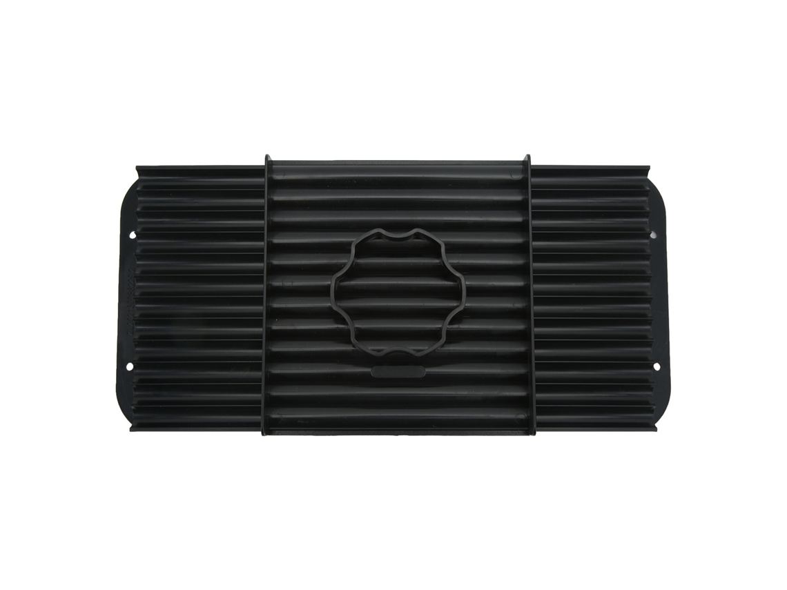 Danu26-placa De Rodaje De Cebo De Pesca Abs Plástico Negro Portátil Ligero Para Exterior 14mm/0.56in