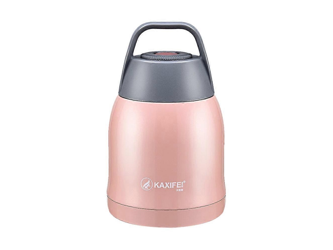 1 Pieza 600ml Recipiente Portátil Para Alimentos Caja Bento De Acero Inoxidable Tarro Térmico Para Alimentos Webake