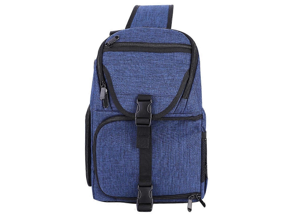 Bolso Saisiyiky para cámara digital, resistente al agua y al desgaste, de un solo hombro (negro)