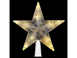 10 estrellas LED para árbol de Navidad