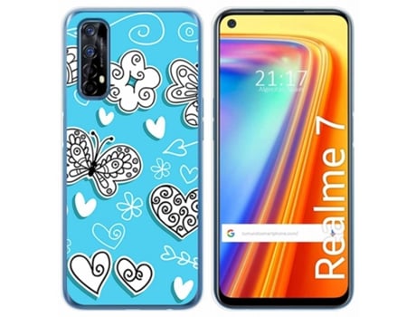 Carcasa Realme 7 TUMUNDOSMARTPHONE Dibujos Multicolor