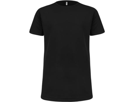 Camiseta de Hombre para Deporte PROACT Niãos Mangas Cortas Tam Negro (10/12 Años)