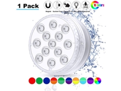 2026-luz Led Sumergible Para Piscina Con Control Remoto Rf Impermeable Luces Subacuáticas Para Fiesta Jardín Estanque