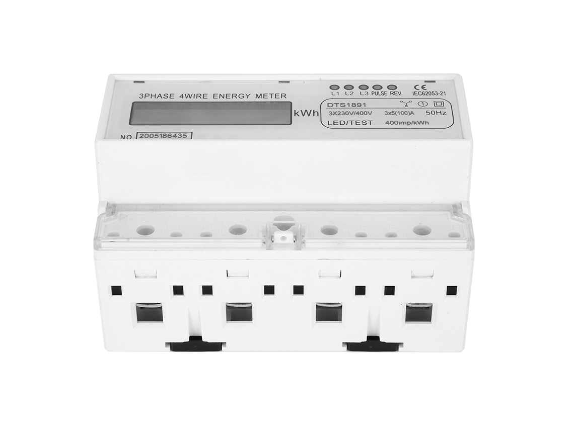 2026velora-medidor Trifásico 4 Hilos 7p Lcd Portátil Ligero Integrado Circuitos Precisos