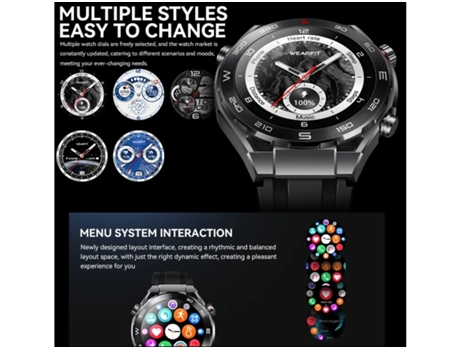 Smartwach HW5MAX (Android e IOS - prateado)