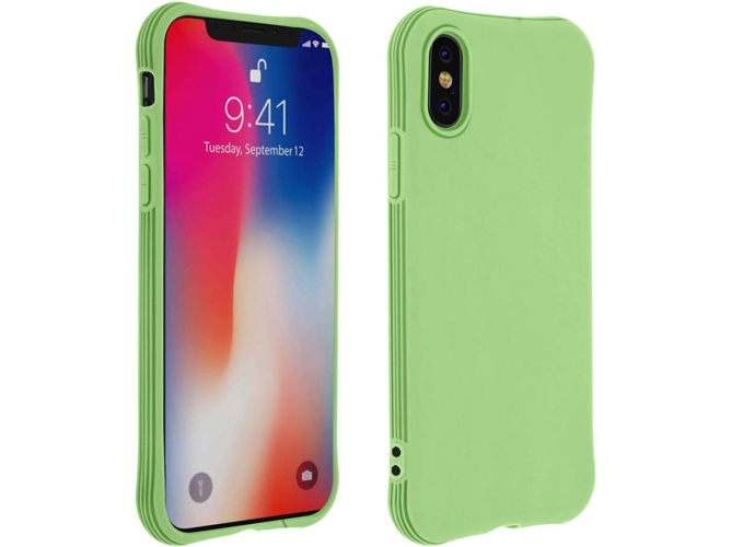 Funda iPhone XS Max AVIZAR Bumper Verde