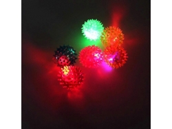 Pelota Sensorial Con Forma De Erizo Que Se Ilumina Con Luces Intermitentes Para Niños.