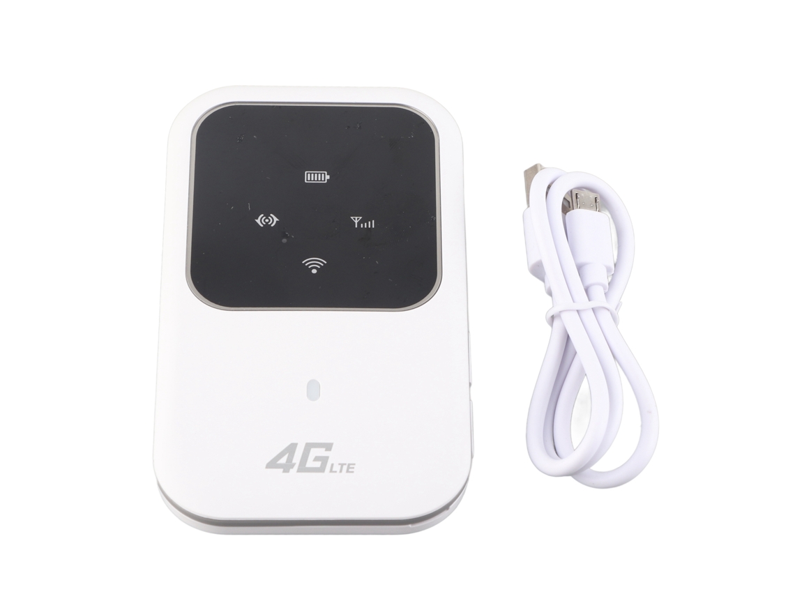 Roteador Wifi Portátil 4g Lte 150mbps Mini Móvil Hotspot Com Suporte A B1/3/5/8/38/39/40/41 M80branco