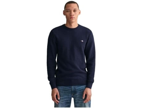 Camiseta de Hombre GANT Azul (XL)