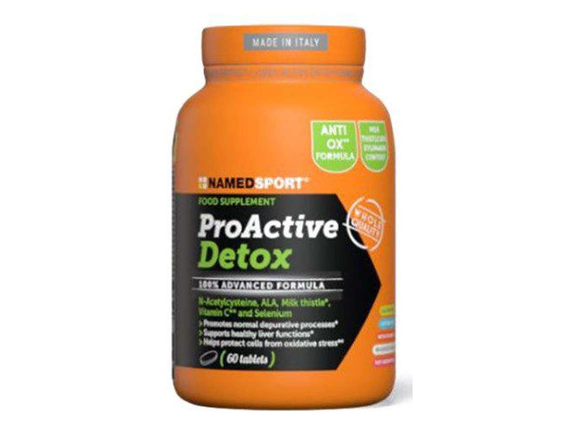 Complemento Alimenticio NAMEDSPORT Proactive Detox (60cpr)
