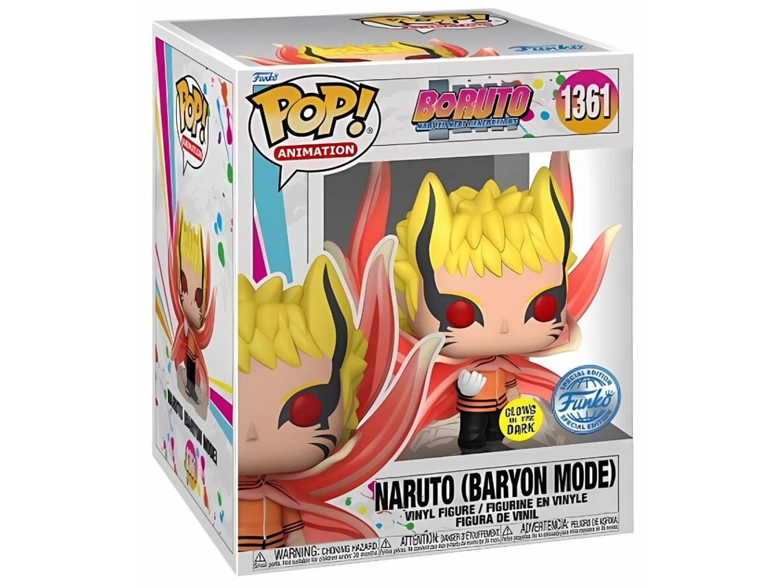 Figura Pop Super Boruto Naruto Exclusivo 15cm B.active