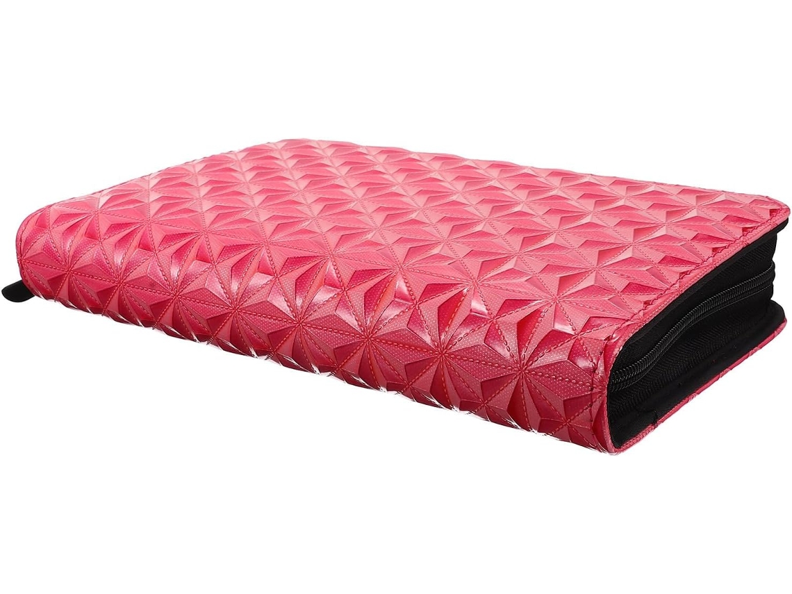 Pochyte A Tijeras En Pu Pour Coiffeurs, Étui Simple Style Rosa Organiser Y Protéger Les Salons