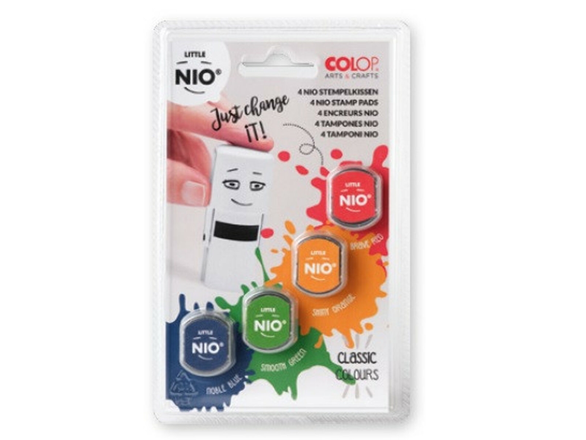 Sello COLOP NIL099 Azul Rojo Verde Naranja