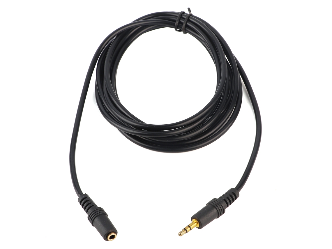 Cable De Audio Aux De 3,5 Mm Macho A Hembra, 3 M, Con Transmisión De Sonido De Alta Calidad.