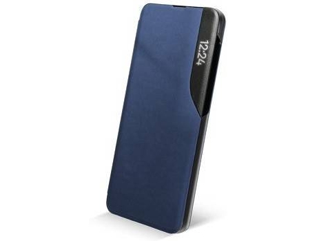 Funda Samsung A22 4G LMOBILE Flip Cover (Azul Marino)