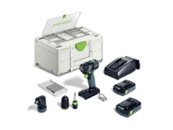Destornillador 18V Txs 18 C 3.0-Set 2 Baterías 3Ah Caja Cargador Systainer Sys3 576896 FESTOOL