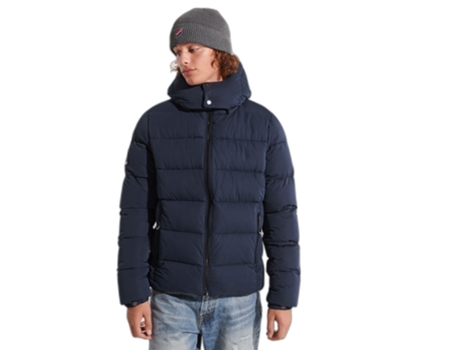 Sudadera SUPERDRY Hombre (M - Azul)