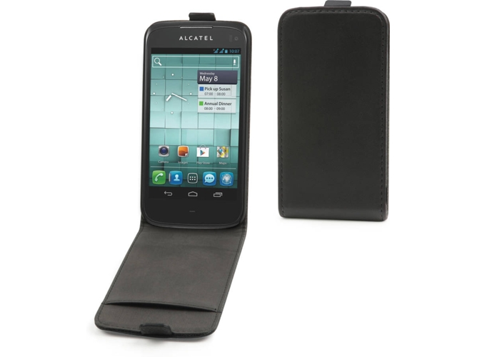 Funda Alcatel OT 997 MUVIT MUSLI0195 Negro