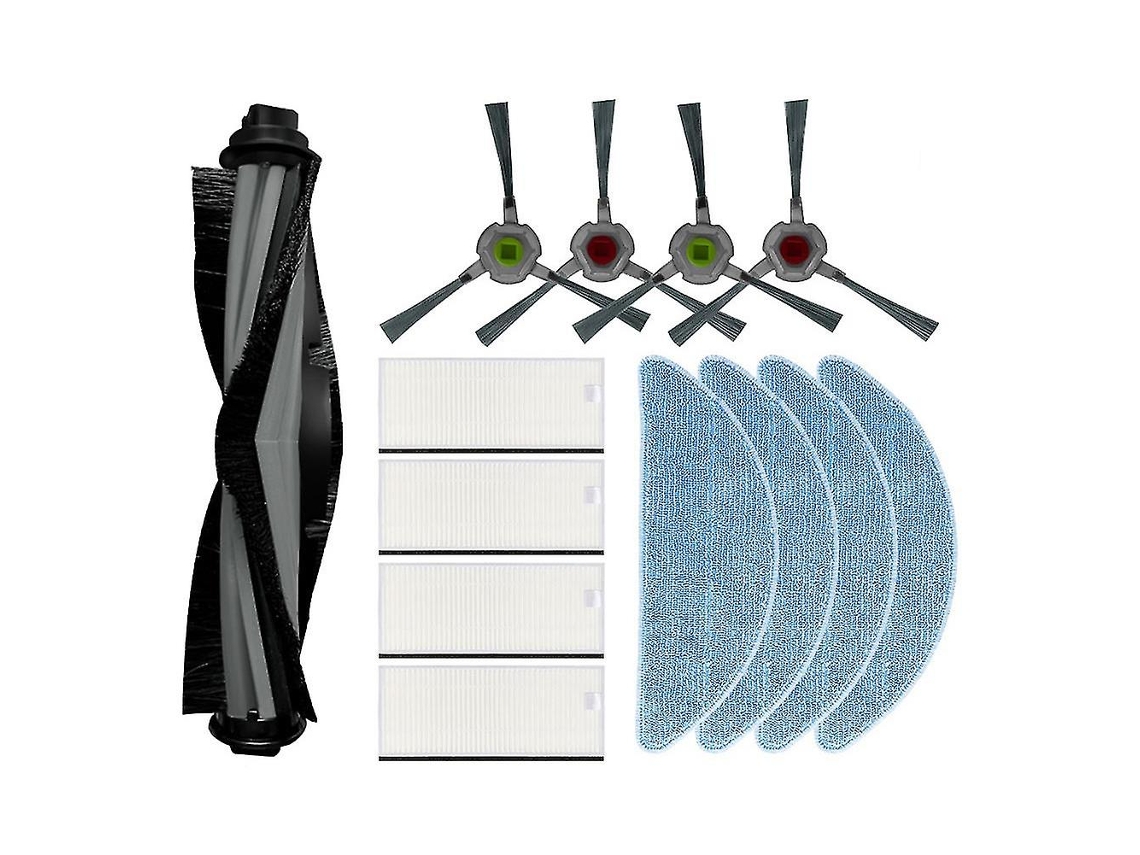 13 piezas de repuesto para cepillos laterales compatibles con el robot aspirador Yeedi K650 (7 piezas)