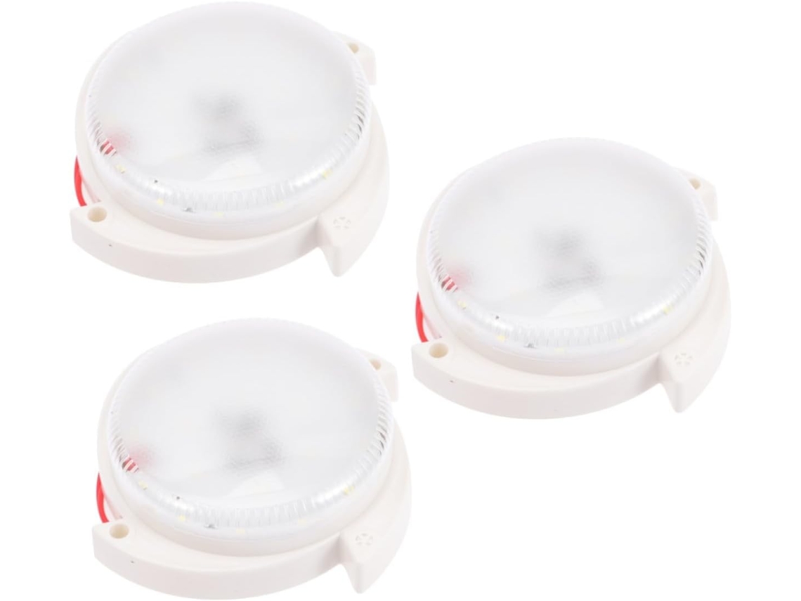 Juego De 3 Luces De Techo Led Con Sensor De Sonido Y Movimiento, Iluminación Inteligente Para Pasillo Y