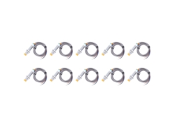 10 Unidades De Sensor De Proximidad Inductivo Lj12a3-4-z/ax 6-36 V Cc 300 Ma 3 Cables Npn No
