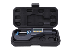 Medidor Digital De Espesor De Pared Con Micrómetro Lcd, Trinquete Ajustable Y Precisión De 0,001 Mm (0-25 Mm).