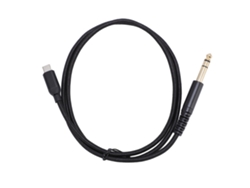 Cable Adaptador Auxiliar Usb-c A Estéreo Macho De 6,35 Mm Para Amplificador, Mesa De Mezclas Y Altavoz - 1 M