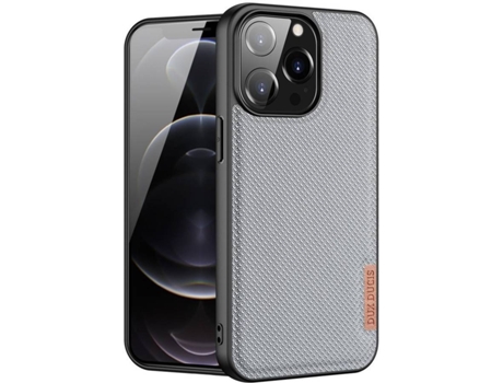 Carcasa Apple DUX DUCIS iPhone 13 Pro Synthetic Fiber Carbon Cover Gris