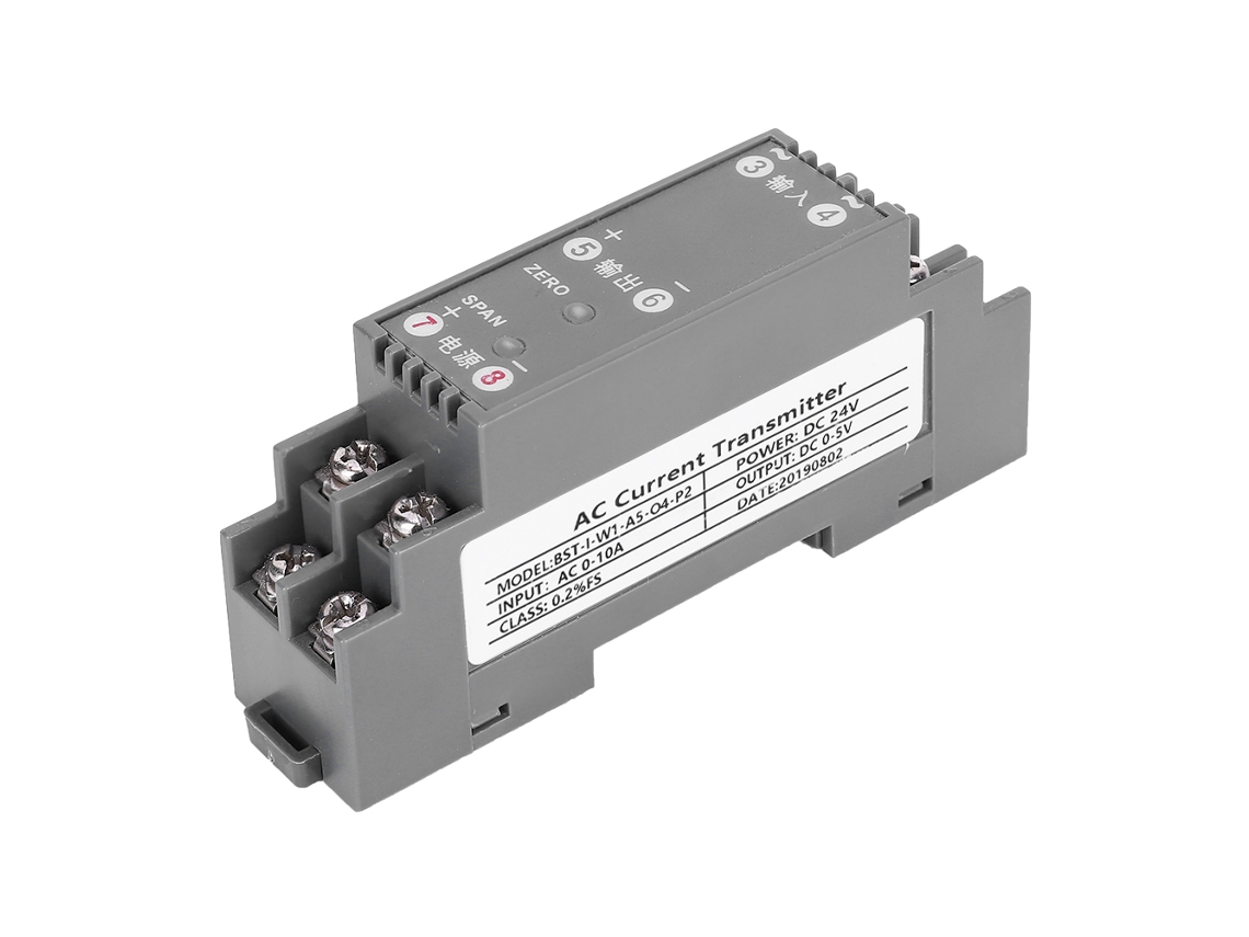Omni-transmisor De Corriente Ac Transductor Alimentación Dc 24v Antiinterferencia Precisión Alta Suministros Industriales