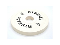 Discos de Musculación Fraccionales FIT & RACK Multicolor (Goma)