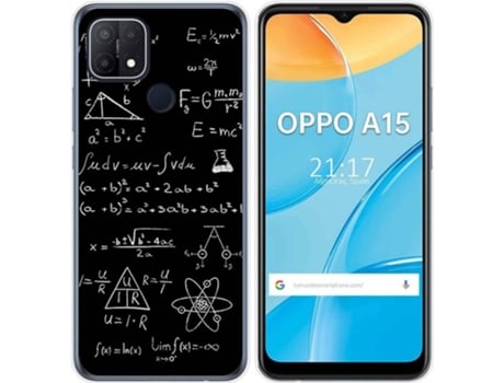 Carcasa Oppo A15 TUMUNDOSMARTPHONE Formulas Multicolor