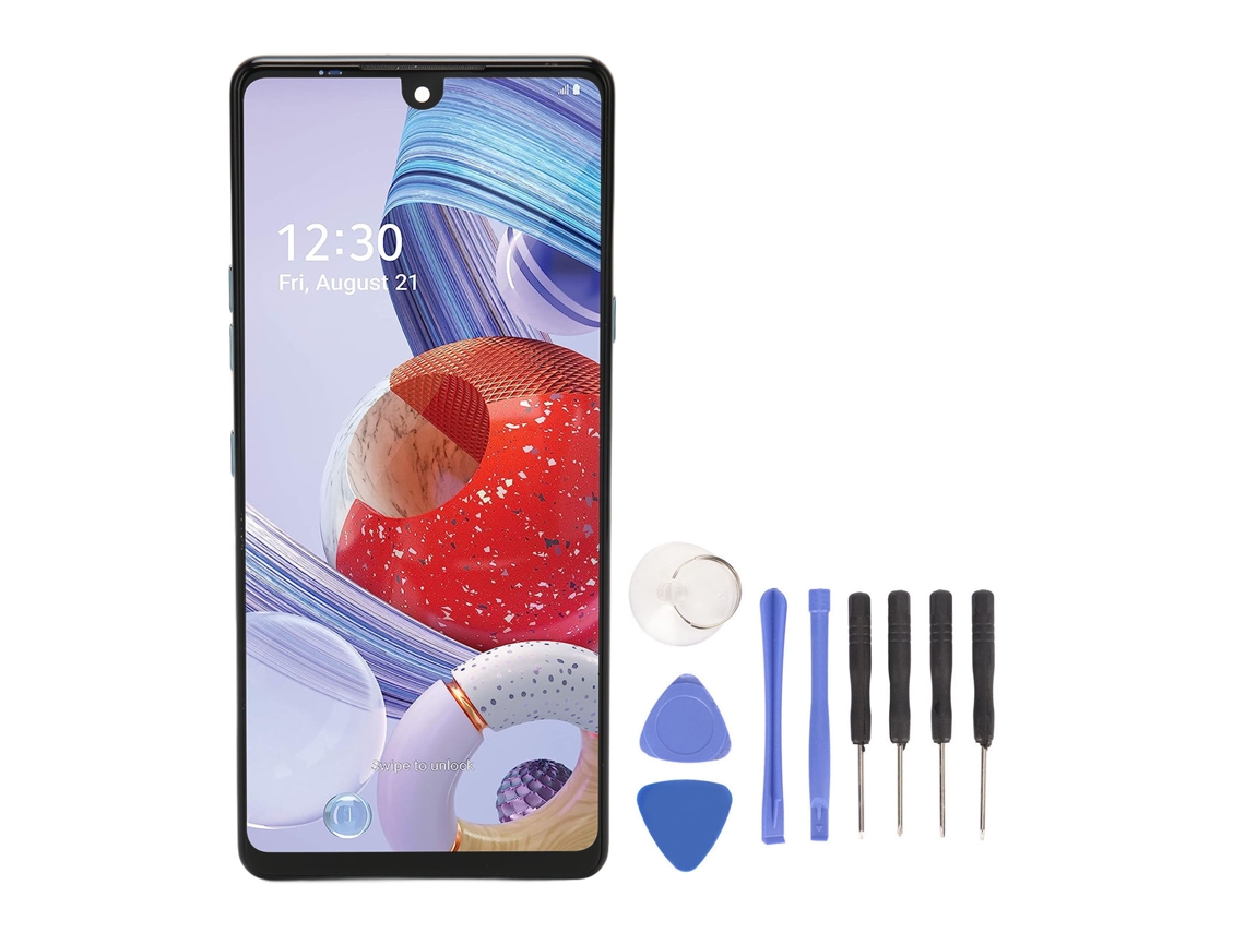 Reemplazo De Pantalla Lcd De Teléfono Con Kit De Ensamblaje De Digitador Táctil Para La Serie Stylo 6 Q730 Azul