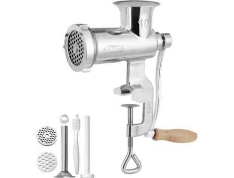 Picadora de carne Manual VEVOR, todas las piezas, máquina trituradora de carne Manual de acero inoxidable con abrazadera de mesa