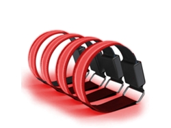 4 Pulseras Reflectantes Luminosas Usb Para Correr, Caminar Y Deportes Al Aire Libre.