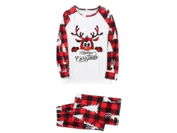 Conjunto De Pijama Navideño Para Adultos Y Niños - Ropa De Dormir Festiva Para Navidad
