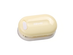 Mini taladro portátil de 3 agujeros para hojas sueltas, capacidad para 5 hojas, 5,5 mm de diámetro, para cuadernos de planificación escolar/de taller | Sin marca