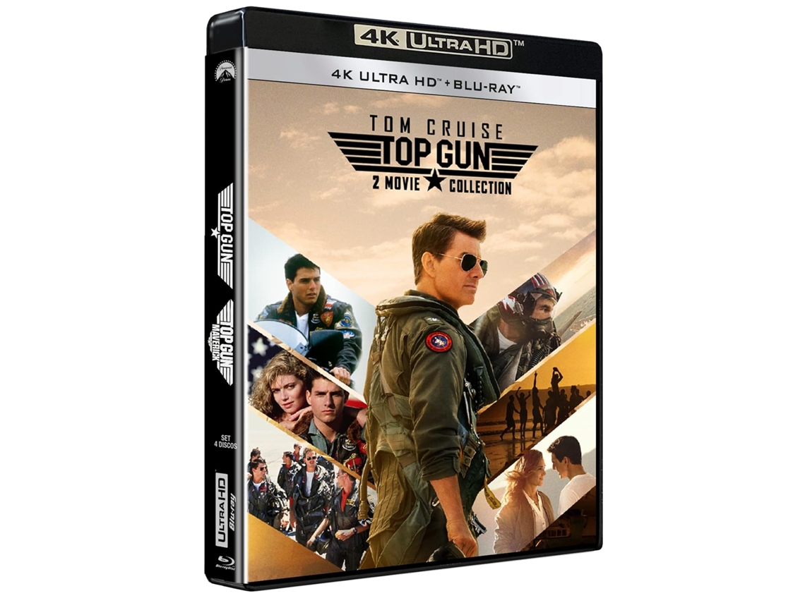 Blu Ray Top Gun + Top Gun: Maverick Pack 4K Ultra Hd
