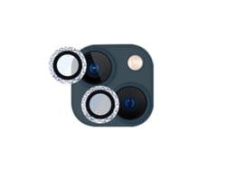 Cubre Objetivo Trenzado Plata Para Iphone 13 Mini