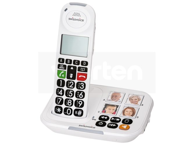Teléfono Inalámbrico SWISSVOICE Xtra 2155 Blanco