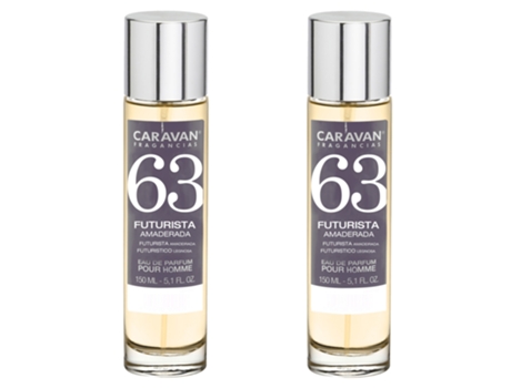 Set de 2 CARAVAN perfume de hombre nº63 - 150ml
