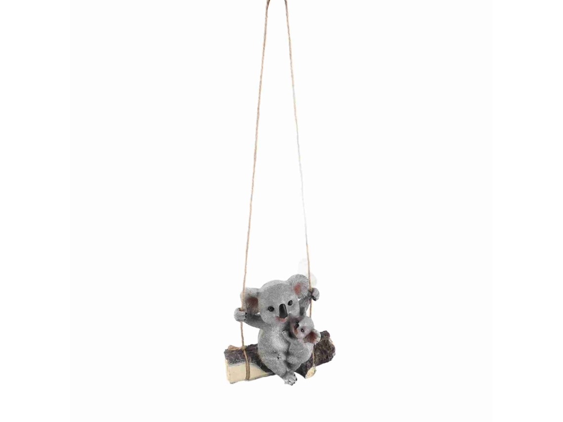 Osito koala colgante de resina, resistente al agua, sin marca.