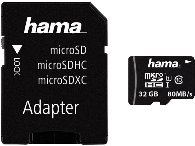 Tarjeta de Memoria MicroSDXC HAMA microSDHC 32GB